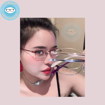 Gọng kính kim loại mã 9006